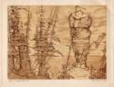 Nicholas Hornyansky (1896 - 1965)
Flowerpot Rock (Christmas card)  c.1948
aquatint on paper
…