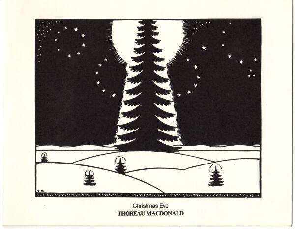 Thoreau MacDonald (1901 - 1989)
Christmas Eve (card designed for John and Mary Yaremko, Toront…