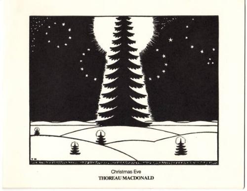 Thoreau MacDonald (1901 - 1989)
Christmas Eve (card designed for John and Mary Yaremko, Toront…