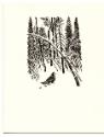 Thoreau MacDonald (1901 - 1989)
Christmas card
photomechanical print 
open: 14.9 x 21.6 cm; …