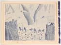 Claire Pratt (1921 - 1995)
Little Creatures in Winter (Christmas card)
photomechanical print…