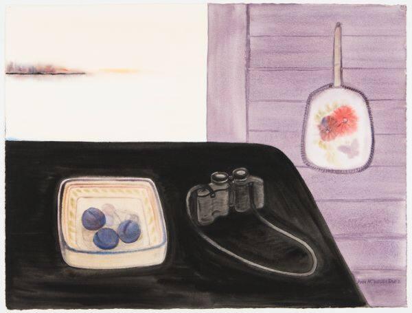 View (with Plums)