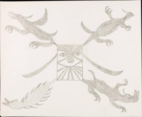 Drawing for print Fantasy