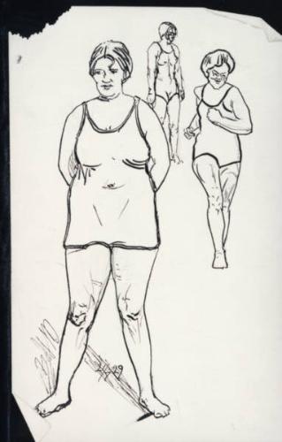 Untitled (studies of a woman)