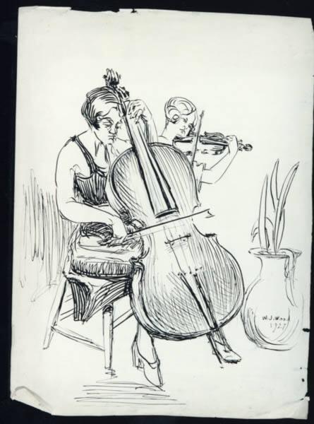 Untitled (cellist)