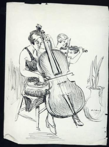 Untitled (cellist)