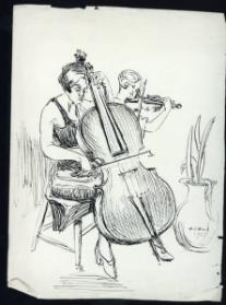 Untitled (cellist)