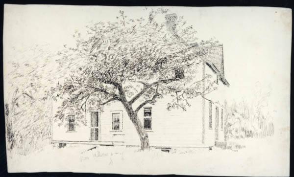 Untitled (house and tree)
