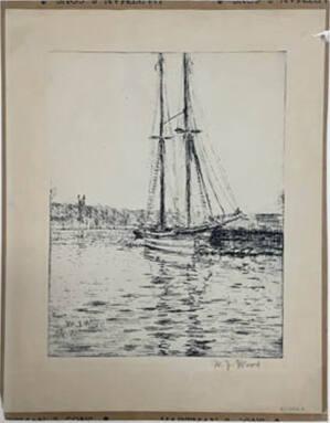Sailboat in a Harbour