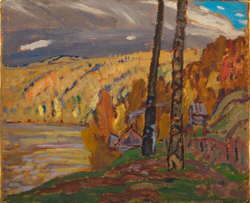 Totem Poles at Hazelton, B.C.