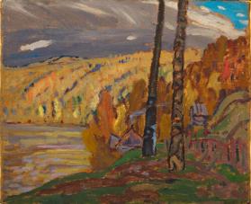 Totem Poles at Hazelton, B.C.