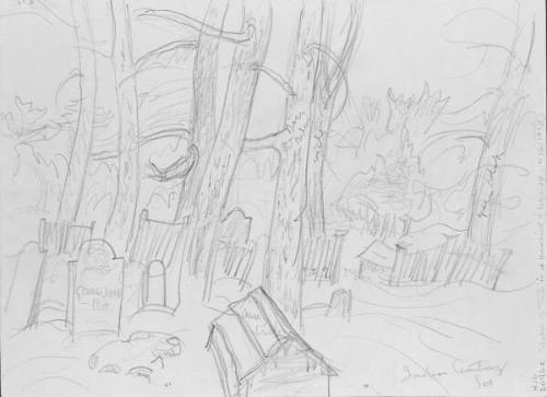 Indian cemetery Soo (R); Camden River (V)