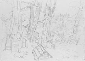 Indian cemetery Soo (R); Camden River (V)