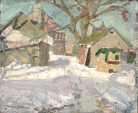 Scene in Laurentians