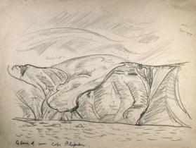 Glacier Near Cape Alexander (R); Untitled (north or west Devon?) (V)