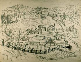Panquet (R); Untitled (small village) (V)