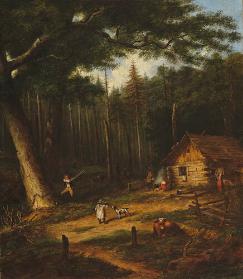 Settler's Log Cabin