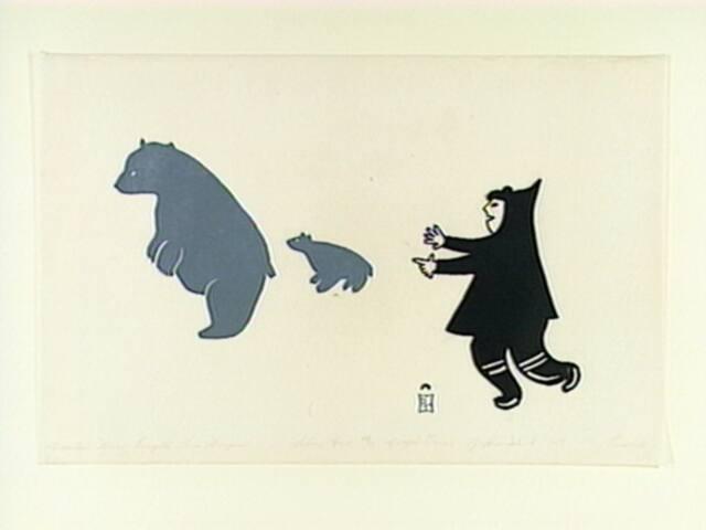 Excited Man Forgets His Weapon