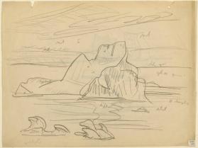 Untitled (icebergs) (R); Icebergs (V)