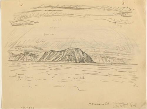 Wareham Id. Cumberland Gulf (R); Untitled (cliffs) (V)