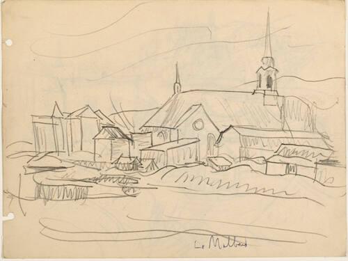 La Malbaie (R); Untitled (building, water) (V)