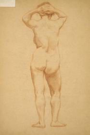 Untitled (standing female nude)