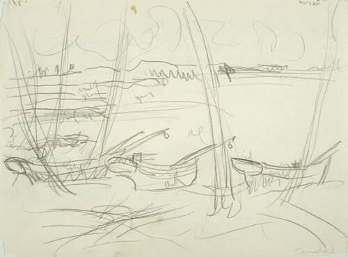 Trinidad (R); Untitled (water, hills, bridge) (V)