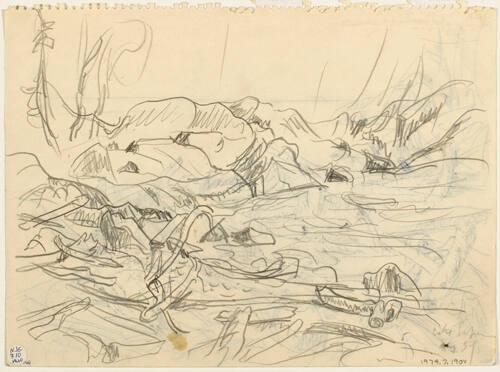 Wawa, Twidale Bay (R); Lake Superior (V)