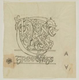 Study for Christmas Greetings