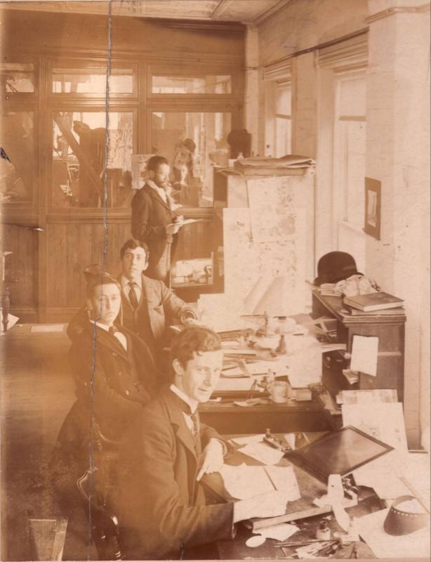 J.E.H. MacDonald at Grip Limited
McMichael Canadian Art Collection Archives
