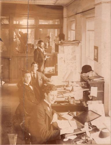 J.E.H. MacDonald at Grip Limited
McMichael Canadian Art Collection Archives
