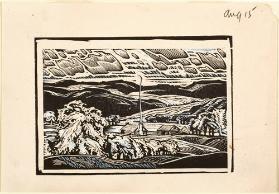 Study for Fire on the Hearth