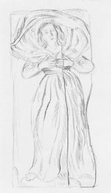 Study of a Carved Panel (Les Eboulements?)