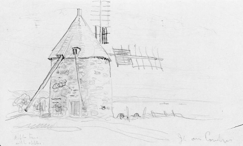 Study of a Windmill (Ile aux Coudres)