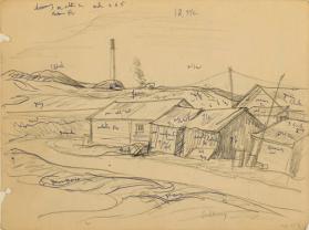 Sudbury (R); Untitled (town, smokestacks, factories) (V)