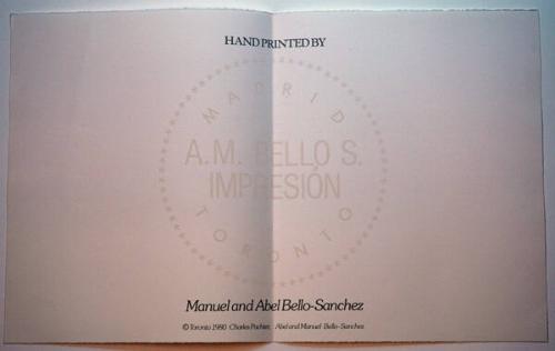 Printers' page for The Journals of Susanna Moodie