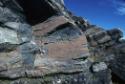 Unknown markings on rock face, between Tellik and Negus Bay.
Southwest Baffin Island, Nunavut,…