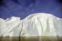 Icebergs out to sea from Kinngait (Cape Dorset). 
Southwest Baffin Island, Nunavut, 1992

Th…