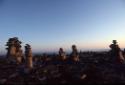 Inuksuit at Inuksugalait, an ancient site consisting of over one hundred inuksuit. 
Enukso Poi…