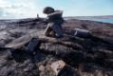 Inutsuliutuinnaqtuq (inuksuk which is built to pass the time where one waits) at the 
Tukilik …